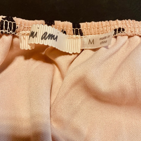 Mi Ami Pink Leopard Blouse - Picture 5 of 7